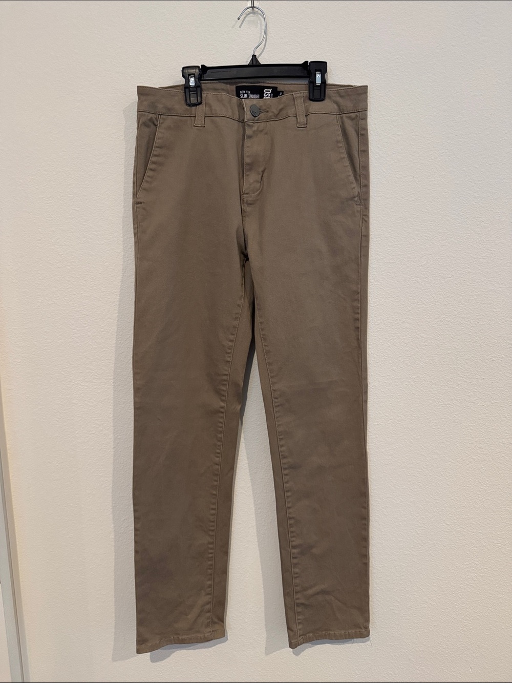 RSQ Men's Straight Chino Pants - Taupe Brown 32 waist, 32 length